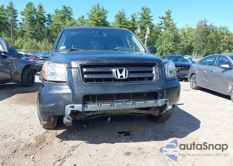 2006 Honda Pilot Ex-L из США, поврежденный, VIN 2HKYF18506H534022